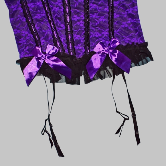 Royal Purple Fairy Corset 2X - Picture 4 of 4